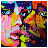 Painting by Numbers Art Man and Woman Together